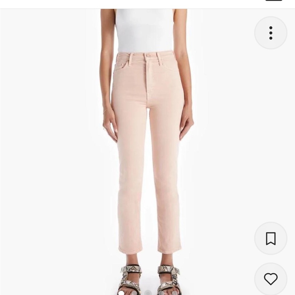 Mother high waisted rider jeans